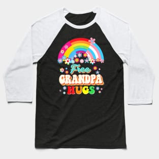 Free Grandpa Hugs LGBTQ Transgender Pansexual LGBT Baseball T-Shirt